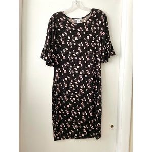 NWOT New York & Company Bell Sleeve Jersey Dress